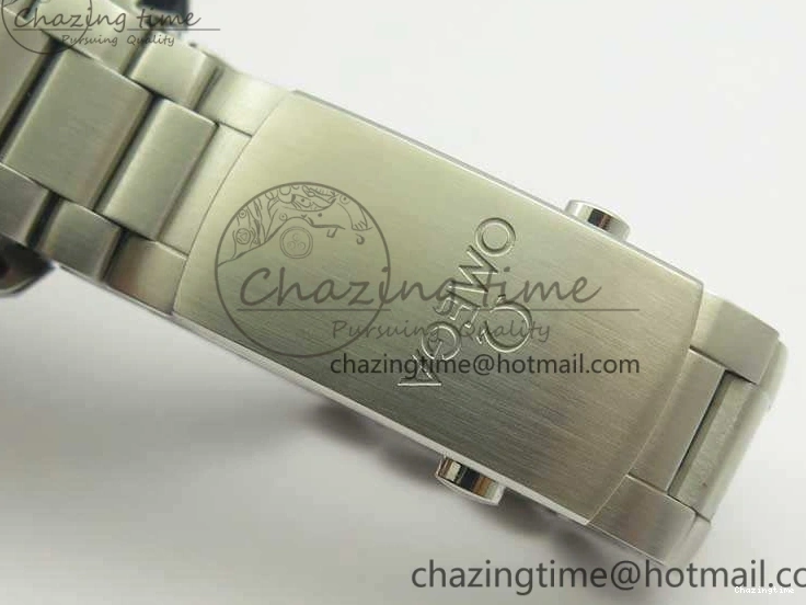 0321 Sleek Planet Ocean Professional Ceramic Bezel 42mm 1:1 MK Best Edition Silver Markers On SS Bracelet A 8085